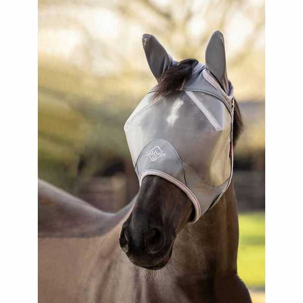 Lemieux Armour Shield Pro Half Fly Mask - Navy