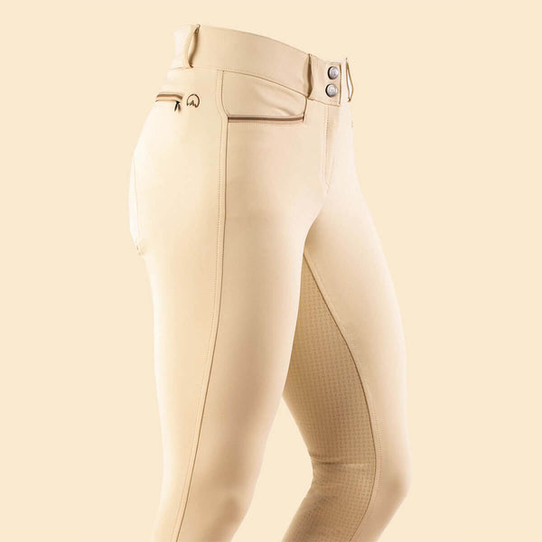 Agaso Women's Competition Breeches - Beige