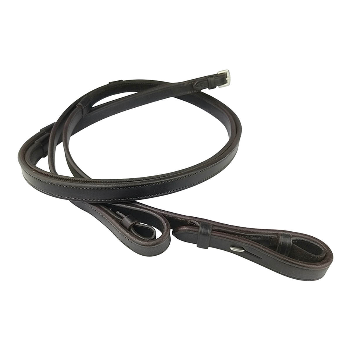 Whittaker Ready to Ride Rubber Reins Black 243cm New Whittaker Ready to Ride Rubber Reins Black 243cm New