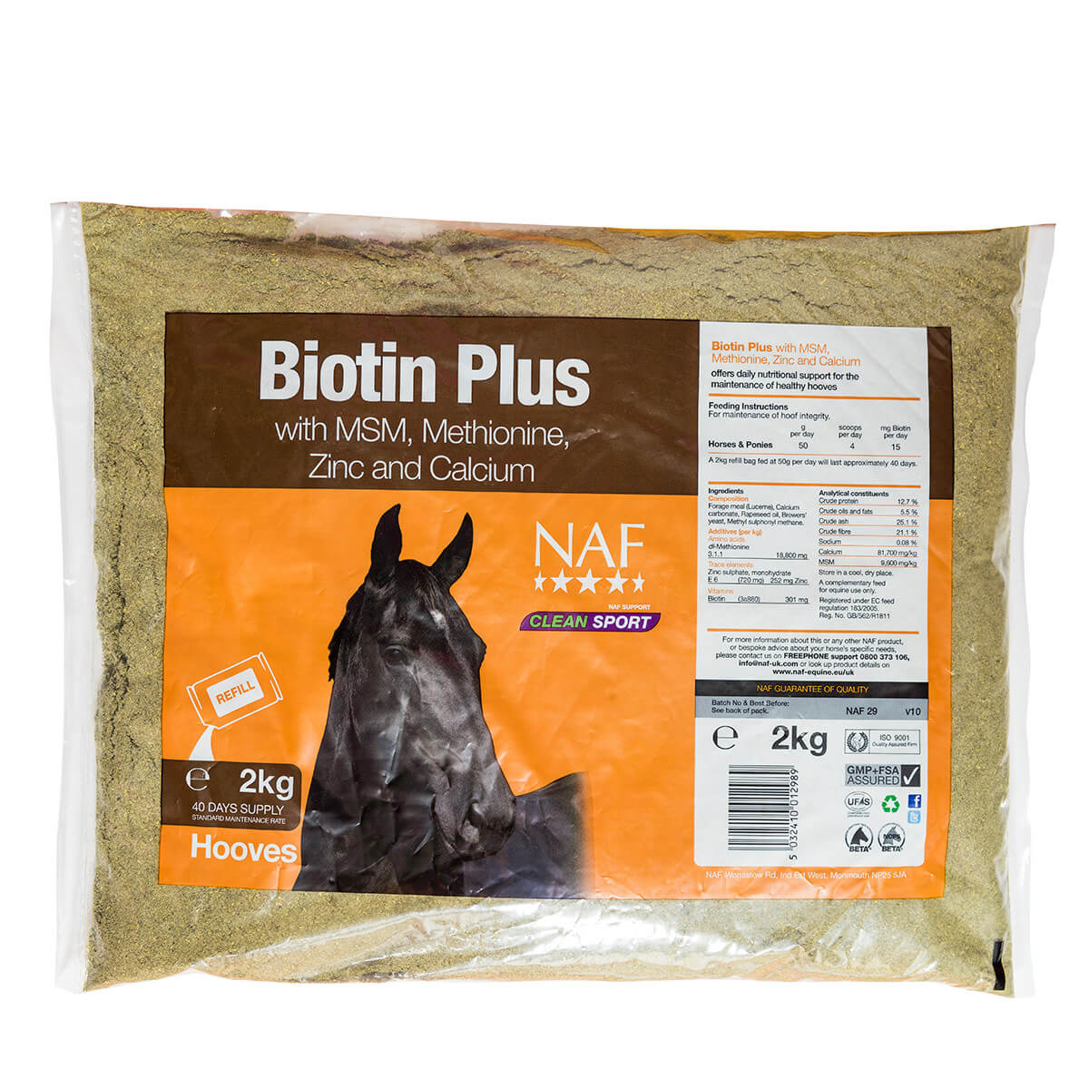 NAF Mare & Foal Supplement - Micronutrients For Optimum Growth (1.8kg Or 3.6kg)